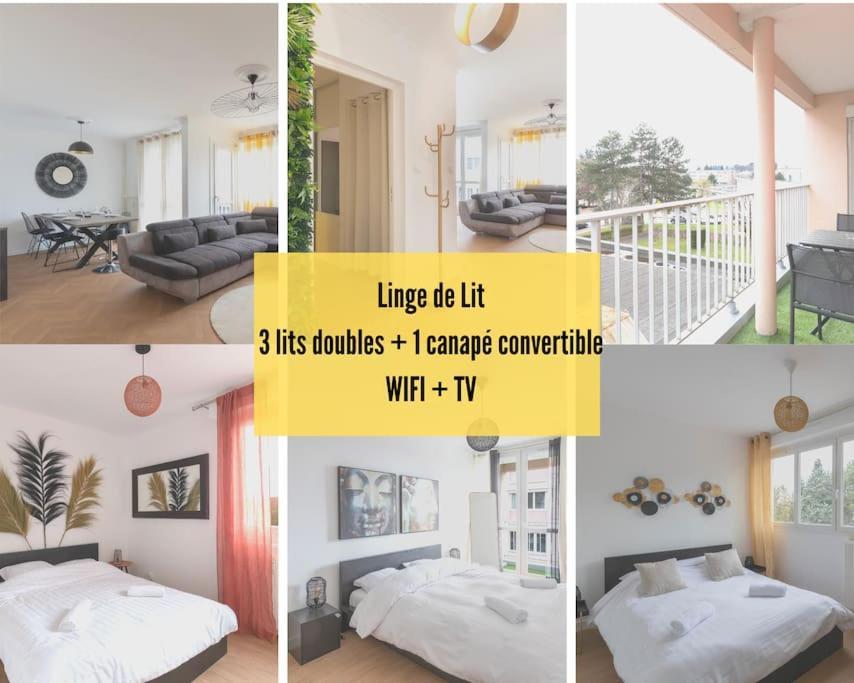 Cabana & Le Grand Appartement Lumineux Mâcon Exteriér fotografie